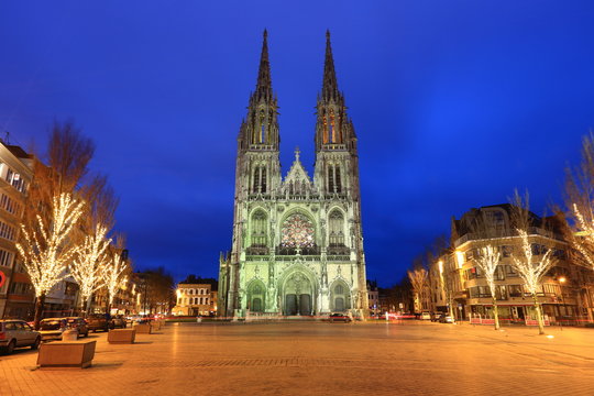 Saint Petrus and Paulus church in Ostend, Belgium