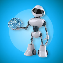 Naklejka premium Robot