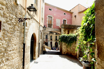 Beautiful Street in Girona