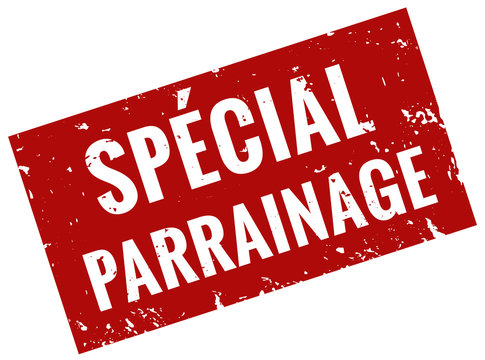 Sp&eacute;cial parrainage timbre rouge