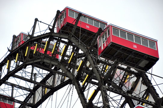 Gro&szlig;es Riesenrad auf dem Wiener Prater