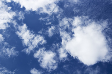 Obraz premium Clouds and sky on vacation