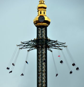 Kettenkarussell auf dem Wiener Prater