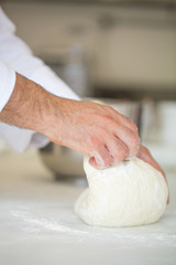 Kneading dough