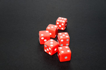 Farkle and or Zilch a dice game played with 5 or 6 die