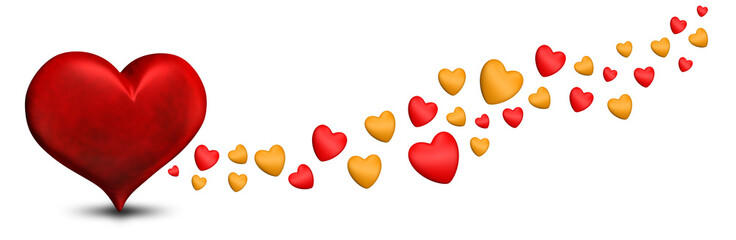 Cœurs saint-valentin saint valentin