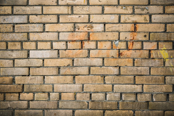 dirty brick wall pattern