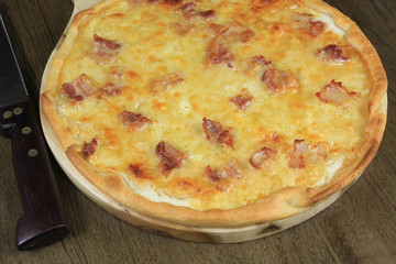 tarte au fromage et bacon 10012017