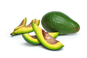 Avocado isolated on a white background