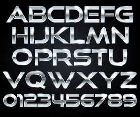 Chrome letters