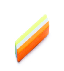 Eraser isolated on a white background