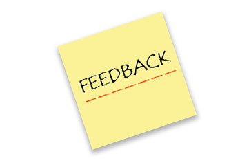 Notiz FEEDBACK