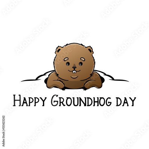 groundhog day similar quot happy groundhog day vector design with marmot groundhog day similar quot happy groundhog day vector design with marmot