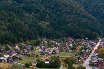 Japanese Old village in Shirakawago