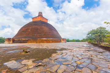 Anuradhapura Jetavanaramaya Stupa Wet Base Edge