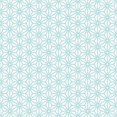 Retro, Seamless, Muster, Starflowers, Türkis © Jan Engel