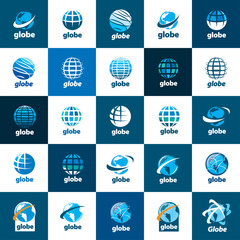 abstract logo Globe
