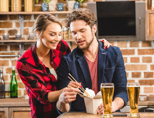 couple spending time together