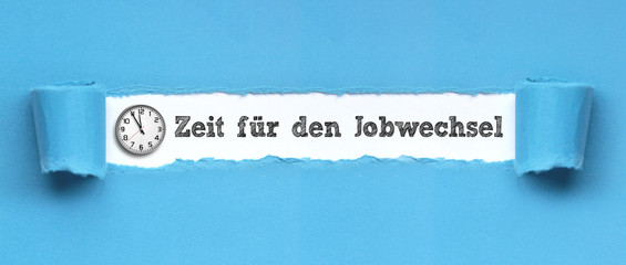 Zeit für den Jobwechsel