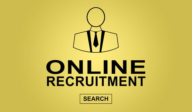 Online recruitment concept