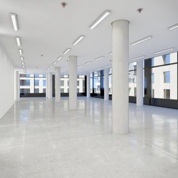 leerstehendes Bürogebäude - Bürofläche - Gewerbefläche - Immobilie