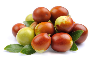 Fototapeta na wymiar Jujube fruits closeup.