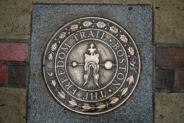 Freedom Trail Marker