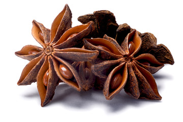 Star anise (dried Ilicium fruit), paths