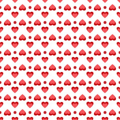 Heart seamless pattern