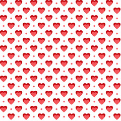 Heart seamless pattern