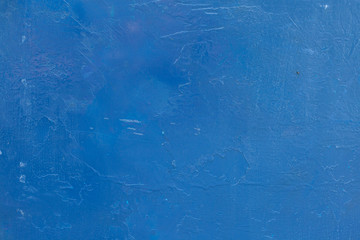 old wall metal are blue color paint