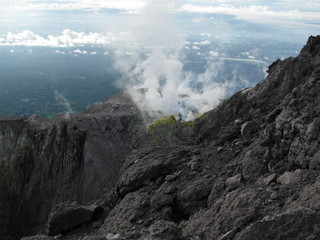 Steaming Volcano