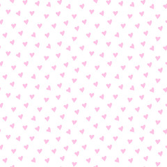 seamless heart pattern and background vector illustration