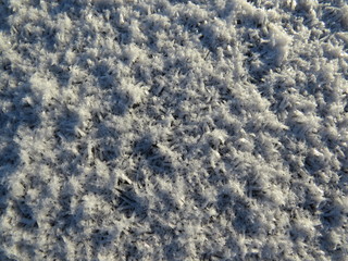 Snow crystal background