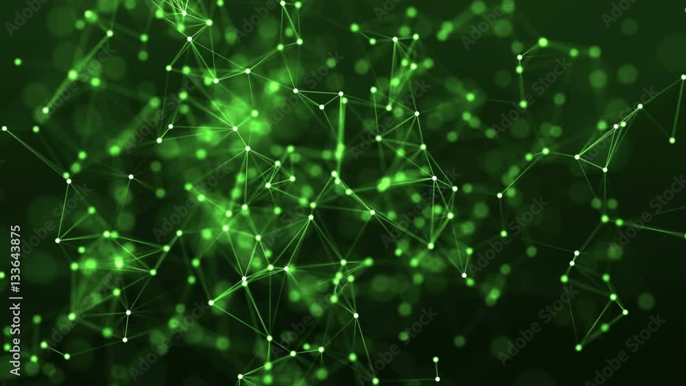 Poster cg abstract background with geometry elements