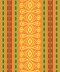 Ethnic Abstract bright pattern background. 