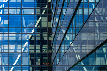 Obraz premium Business Image. Widows of Modern Building