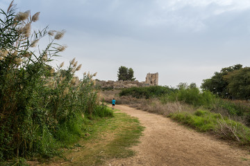 Antipatris Fort at Yarkon National Park