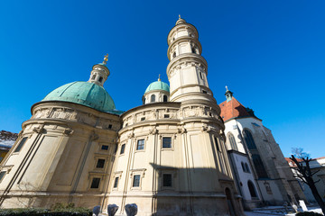 Fototapeta na wymiar St. Katharinenkirche, Mausoleum Kaiser Ferdinand, Grazer Dom