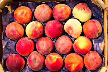 Peaches At The Supermarket