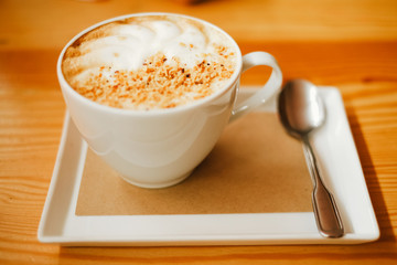 nutty cappuccino