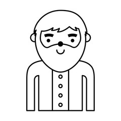 leprechaun irish character icon vector illustration design