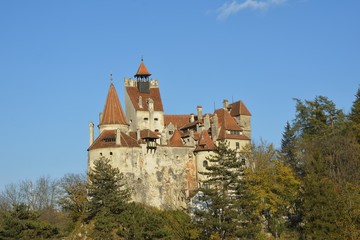 Fototapeta na wymiar Bran Castle, Romania
