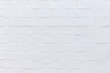  white brick wall texture for background