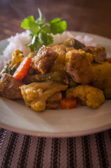 Navratan Chicken Korma