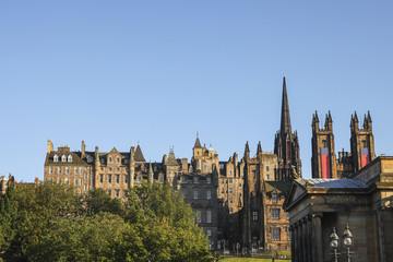 Fototapeta na wymiar Edinburgh cityscape