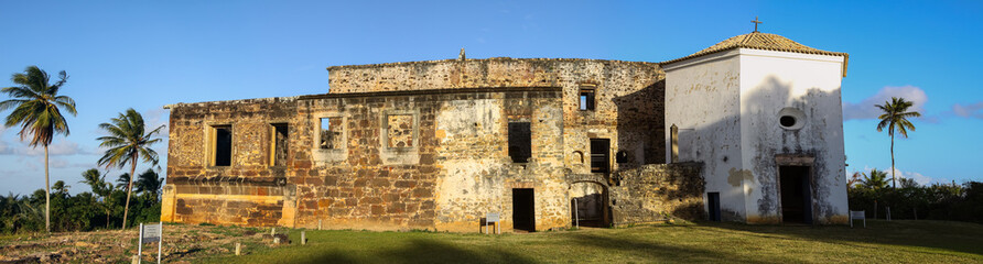 Panorama El Castillo Garcia D´Avila, Praia do Forte, Brazil