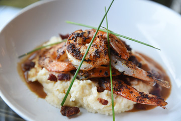 Fresh seafood dish