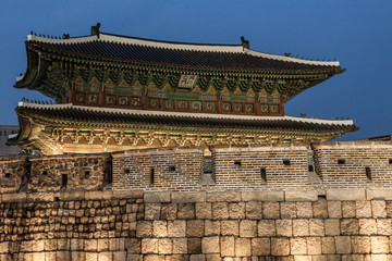 Obraz premium Dongdaemun Osttor w Seulu