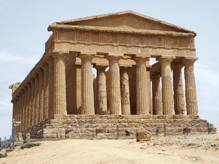 Ancient greek temple of Concordia in Agrigento